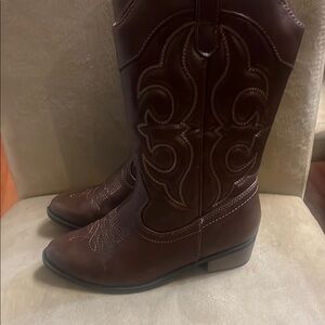 Cat & Jack Dark Brown Heeled Boots